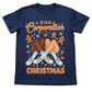 Christmas Graphic T-Shirt  Dark Blue. Ryan Corporation