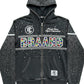Ryan Corporation Black Rhinestone Zip Up Hoodie