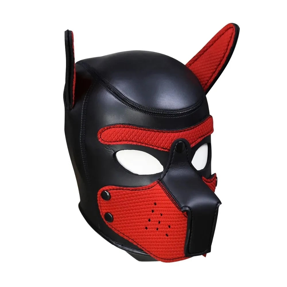One Size Fits All Neoprene Puppy Hood  Playful & Comfortable Pup Gear