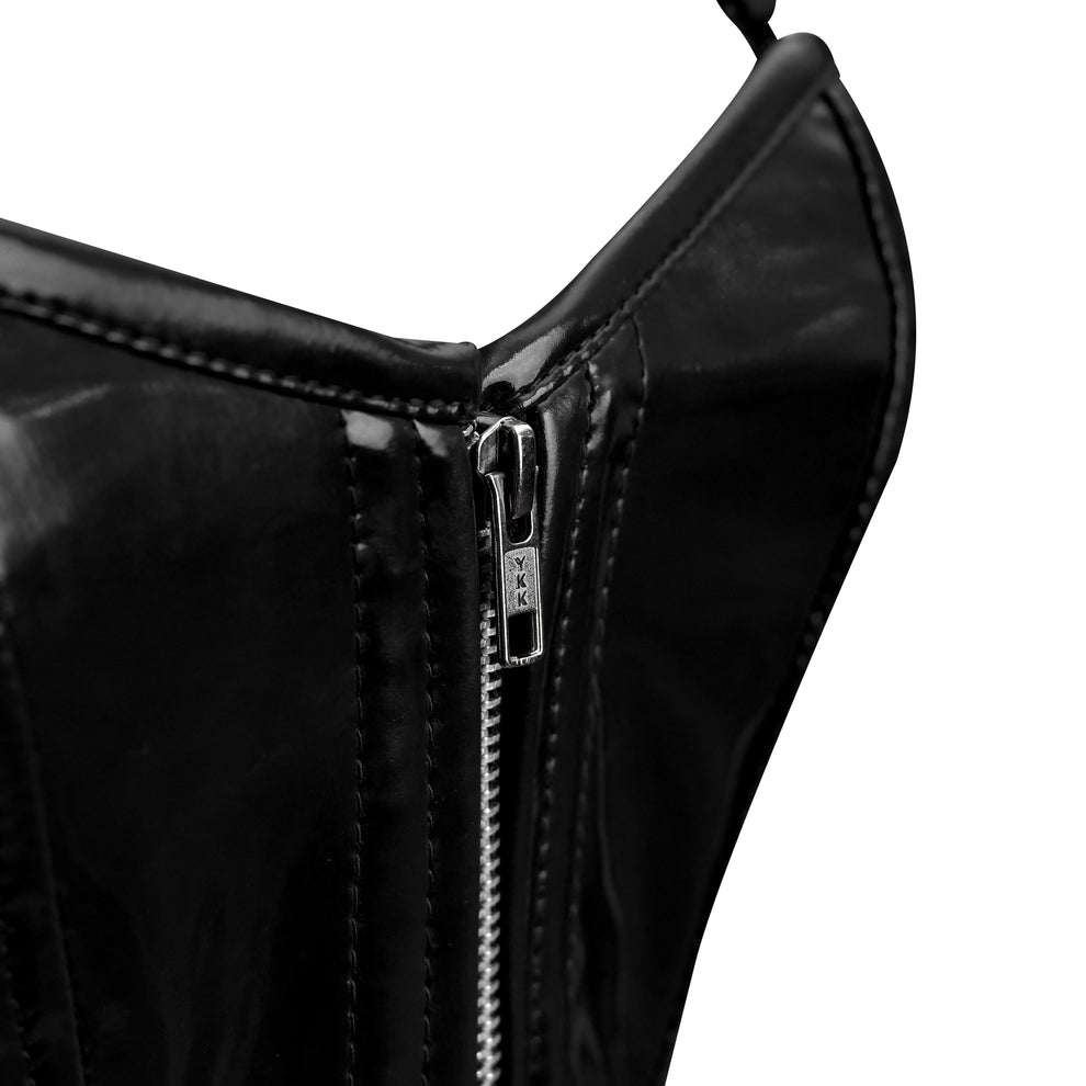 Handmade PVC Bustier Top  Classy Shaping & Stylish with Removable Straps