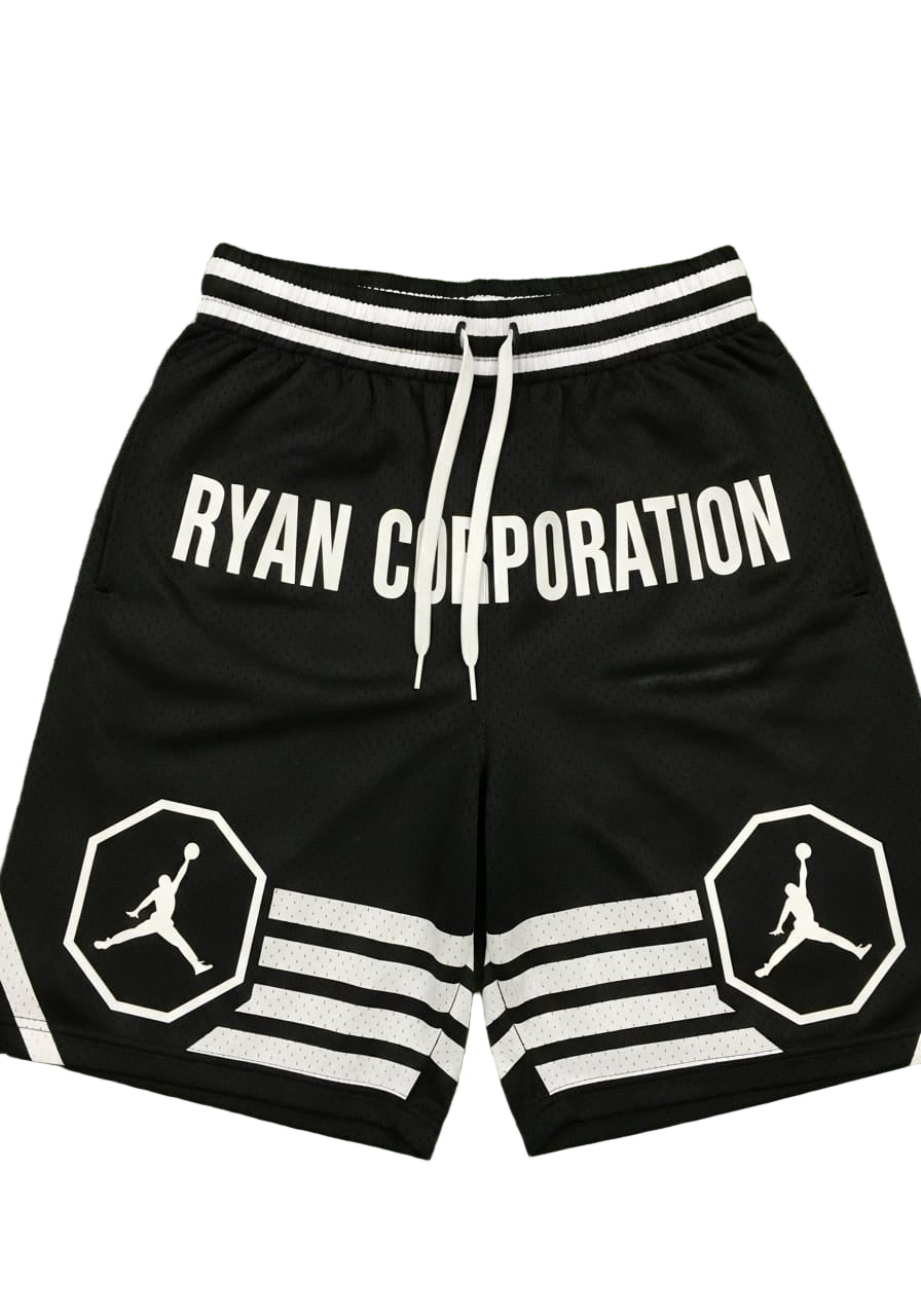 Black Mesh Basketball Shorts – Ryan Corporation x Jumpman