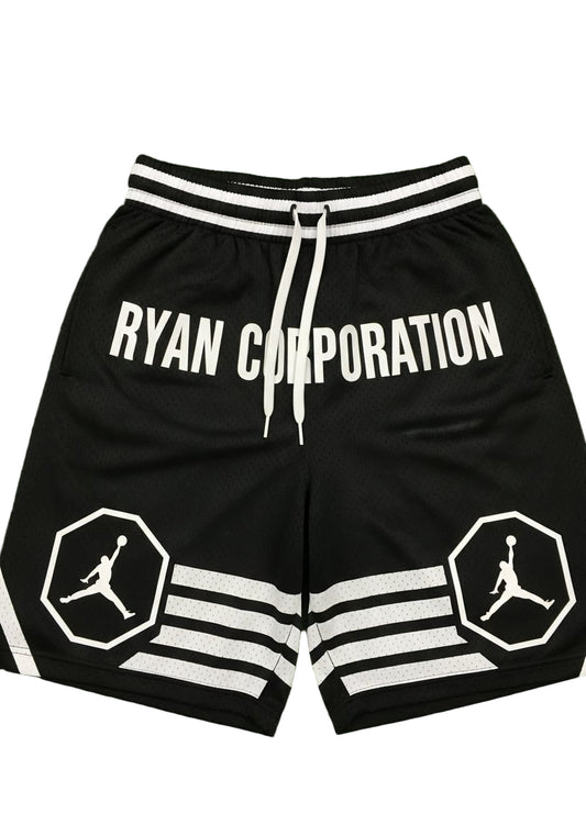Black Mesh Basketball Shorts – Ryan Corporation x Jumpman