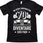 Ryan Corporation “70 Anni Per Diventare Così Figo!” Graphic T-Shirt Black