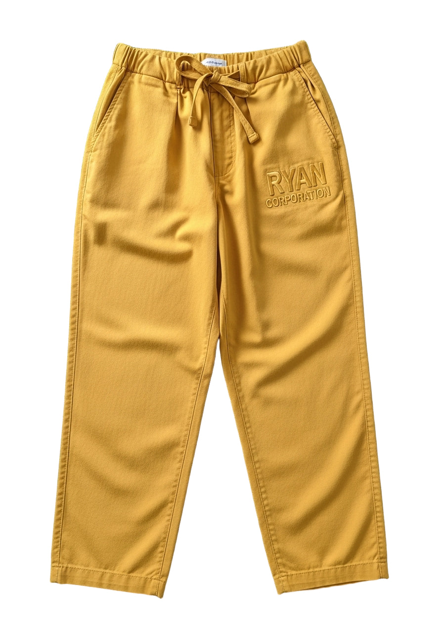 Mustard Yellow Relaxed Fit Trousers