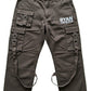 Dark Brown Cargo Pants