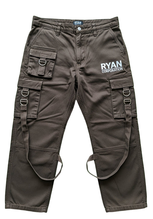 Dark Brown Cargo Pants