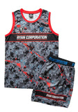 Ryan Corporation Men’s Paint Splatter Athletic Set