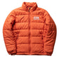 Vibrant Orange Quilted Winter Jacket