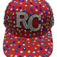 Ryan Corporation Red Rhinestone RC Baseball Cap