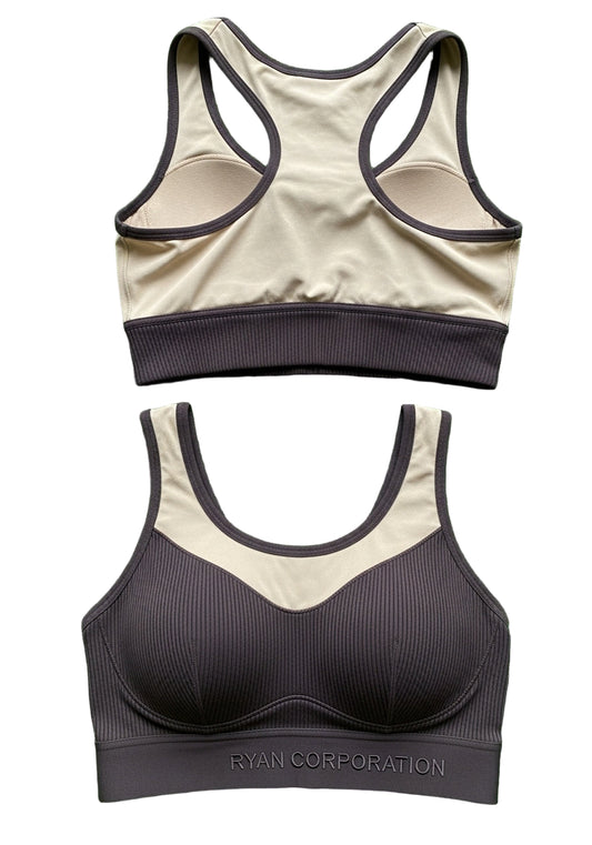 Two Toned Athletic Sports Bra