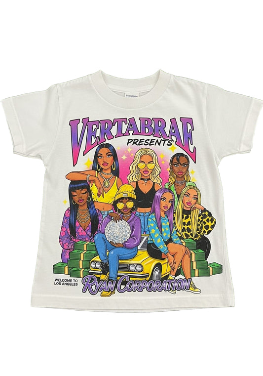 Vertabrae Presents Graphic T-Shirt  White