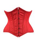 Steel Boned Cotton Corset  Handmade Waist Shaper for Women