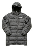 Black Quilted Hooded Jacket