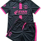 Ryan Corporation  Black & Pink Soccer Set