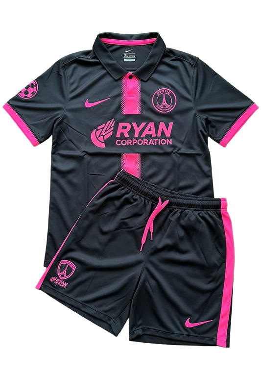 Ryan Corporation  Black & Pink Soccer Set