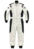 Fully White OMP Kart Racing Suit