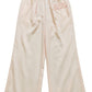 Light Peach Wide Leg Pants