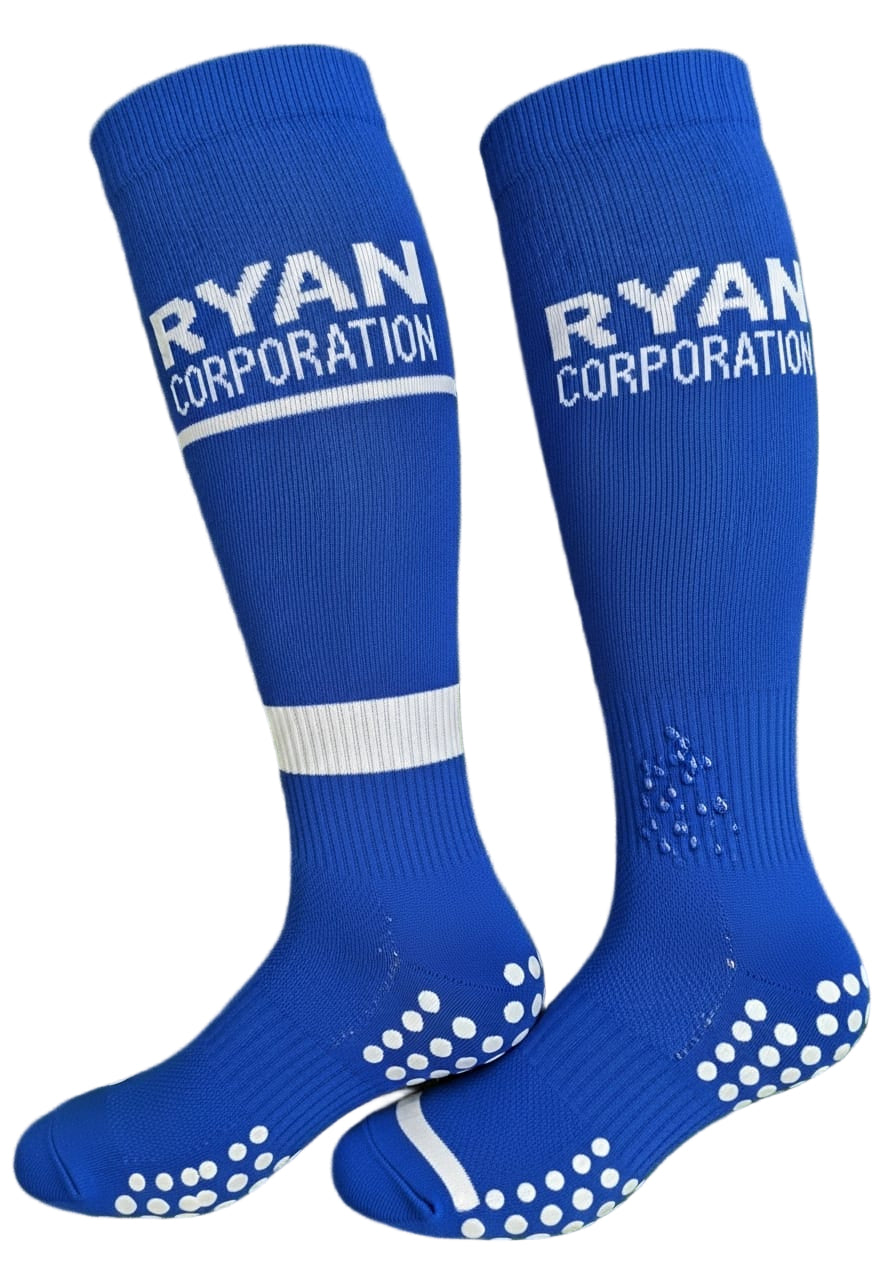 Blue Compression Socks