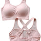 Light Pink Cross-Back Sports Bra