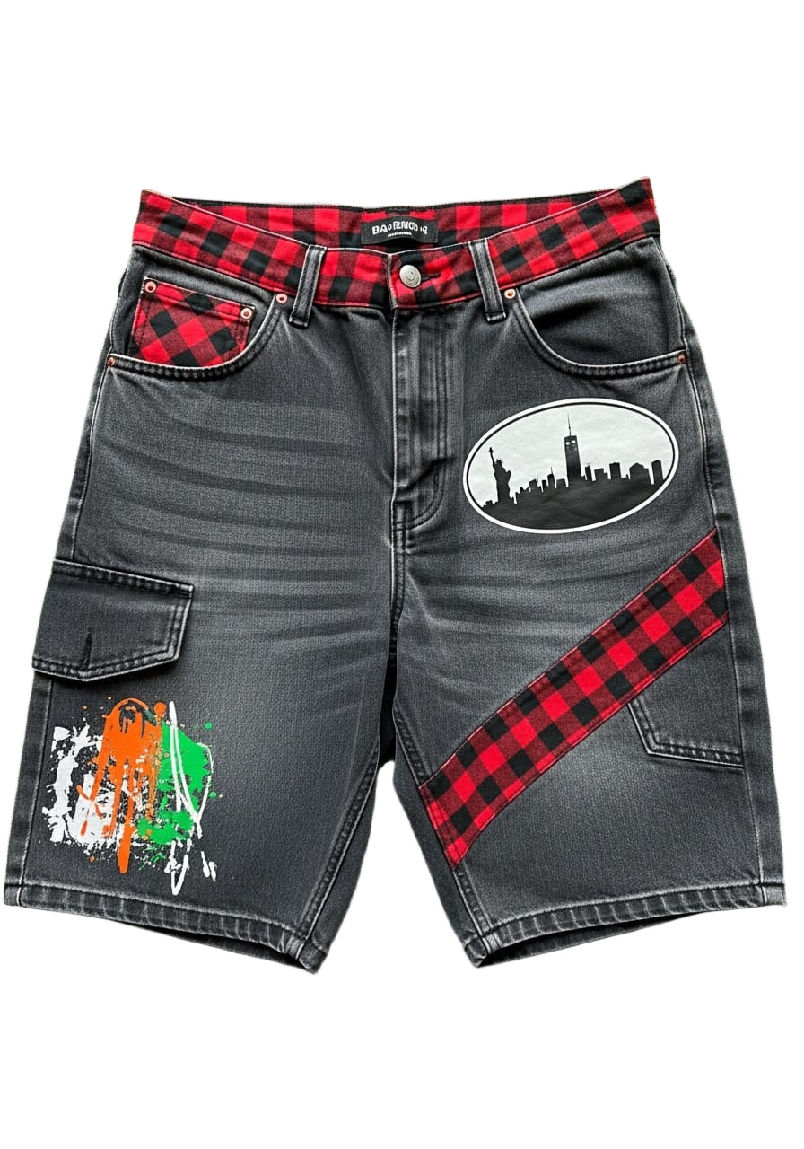 Buffalo Plaid NYC Denim Shorts – Ryan Corporation