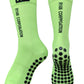 Neon Green Grip Socks