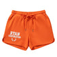 Women’s Relaxed-Fit Drawstring Shorts Vibrant Orange