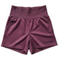 Women’s High-Waisted Biker Shorts  Dark Pink