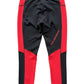 Black & Red Panel Leggings