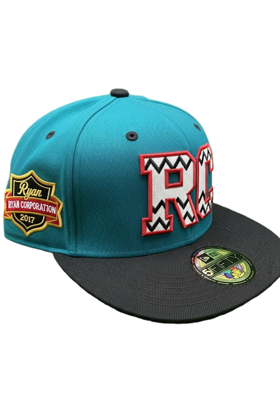 Ryan Corporation RC Banner 2017 Teal & Black Cap