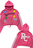 Vibrant Pink Sparkling Hoodie  Ryan Corporation