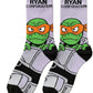 Light Purple Turtle Cartoon Socks