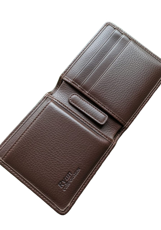 Dark Brown Leather Wallet  Premium Quality