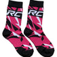 Pink & Black Ankle Compression Socks
