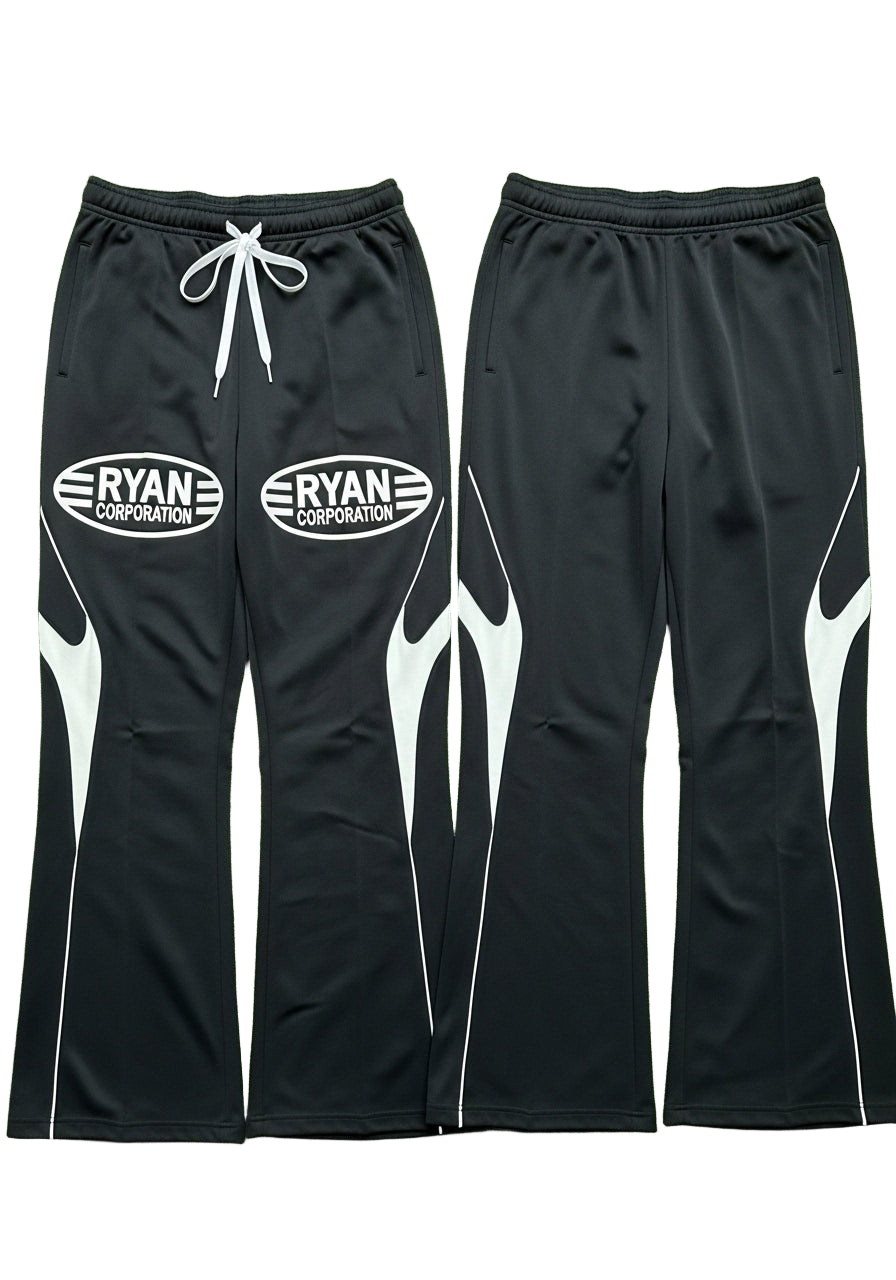 RYAN CORPORATION Flared Track Pants  Lightning Line