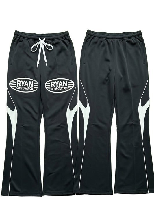 RYAN CORPORATION Flared Track Pants  Lightning Line