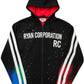 Ryan Corporation Black & Red Hooded Jacket
