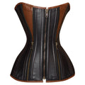 Handmade Real Leather Halfbust Corset  Waist Shaping & Gothic Elegance