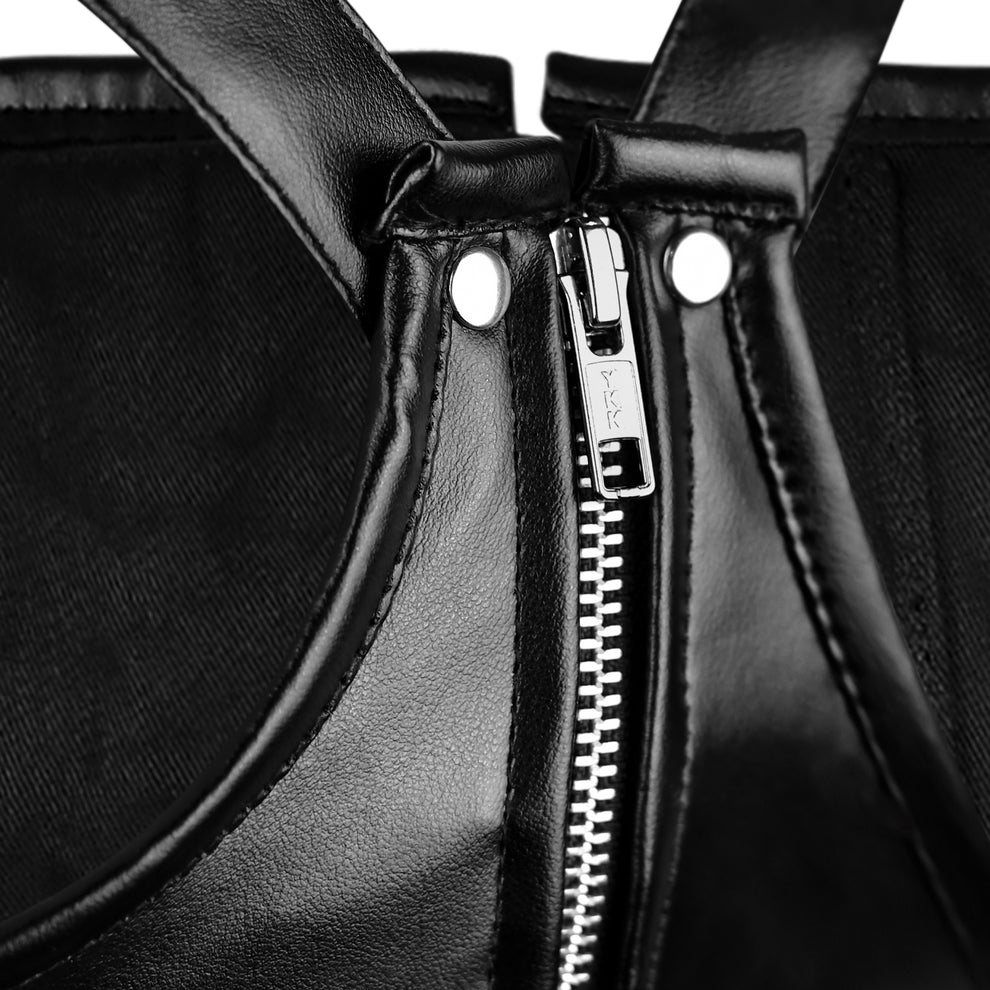 Handmade Real Leather Overbust Corset  Gothic Style & Waist Shaping