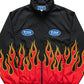 RYAN Flame Zip-Up Jacket  Bold Streetwear Style