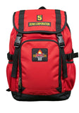 Red & Black Backpack with Ryan Corporation Logo