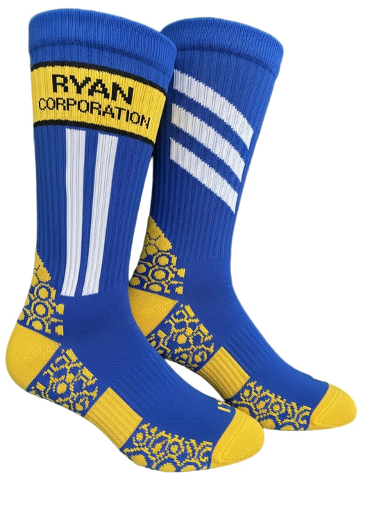 Royal Blue Crew Athletic Socks  Ryan Corporation