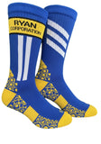 Royal Blue Crew Athletic Socks  Ryan Corporation