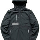 Black Full-Zip Hooded Windbreaker  Ryan Corporation