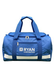 Blue Duffel Bag with White Ryan Corporation