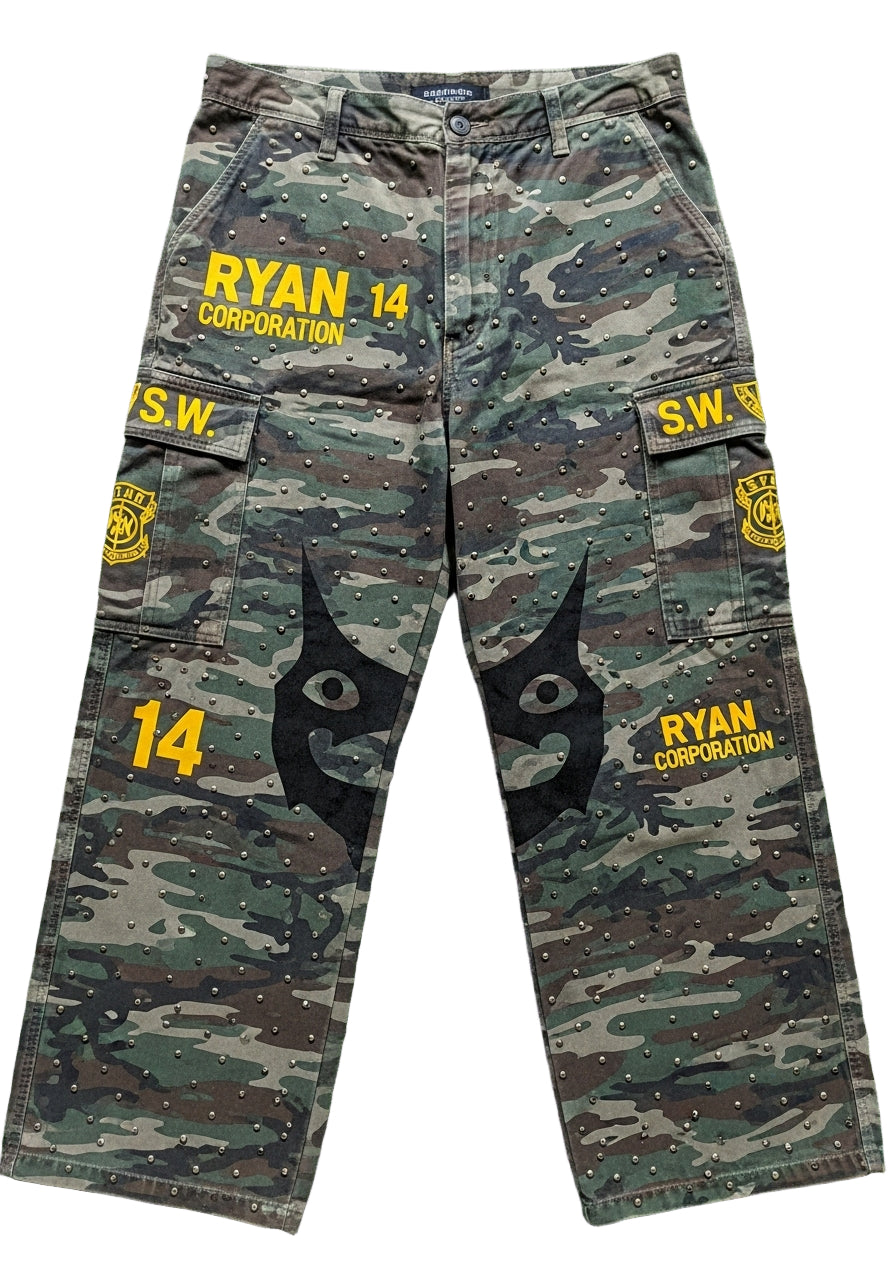 RYAN CORP Camo Cargo Pants