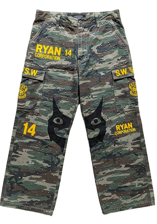 RYAN CORP Camo Cargo Pants