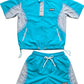 Ryan Corporation Turquoise Two-Piece Athletic Set