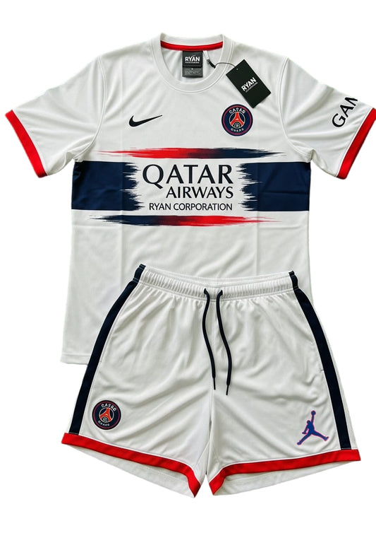 Ryan Corporation Qatar Airways Sports Uniform – White/Red/Navy Blue