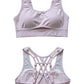 Light  Pink  Sports Bra