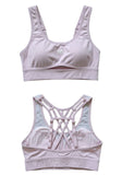 Light  Pink  Sports Bra